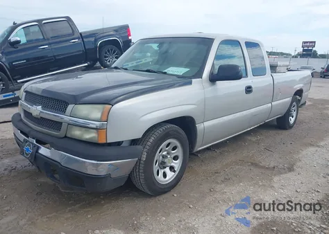 2004 Chevrolet Silverado 1500 Ls из США, поврежденный, VIN 1GCEC19T94E304212